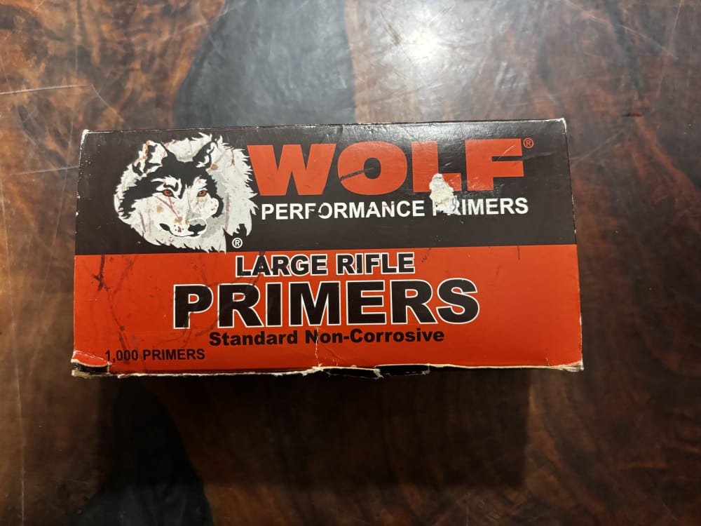 Wolf Large Rifle Primers NOS-img-0