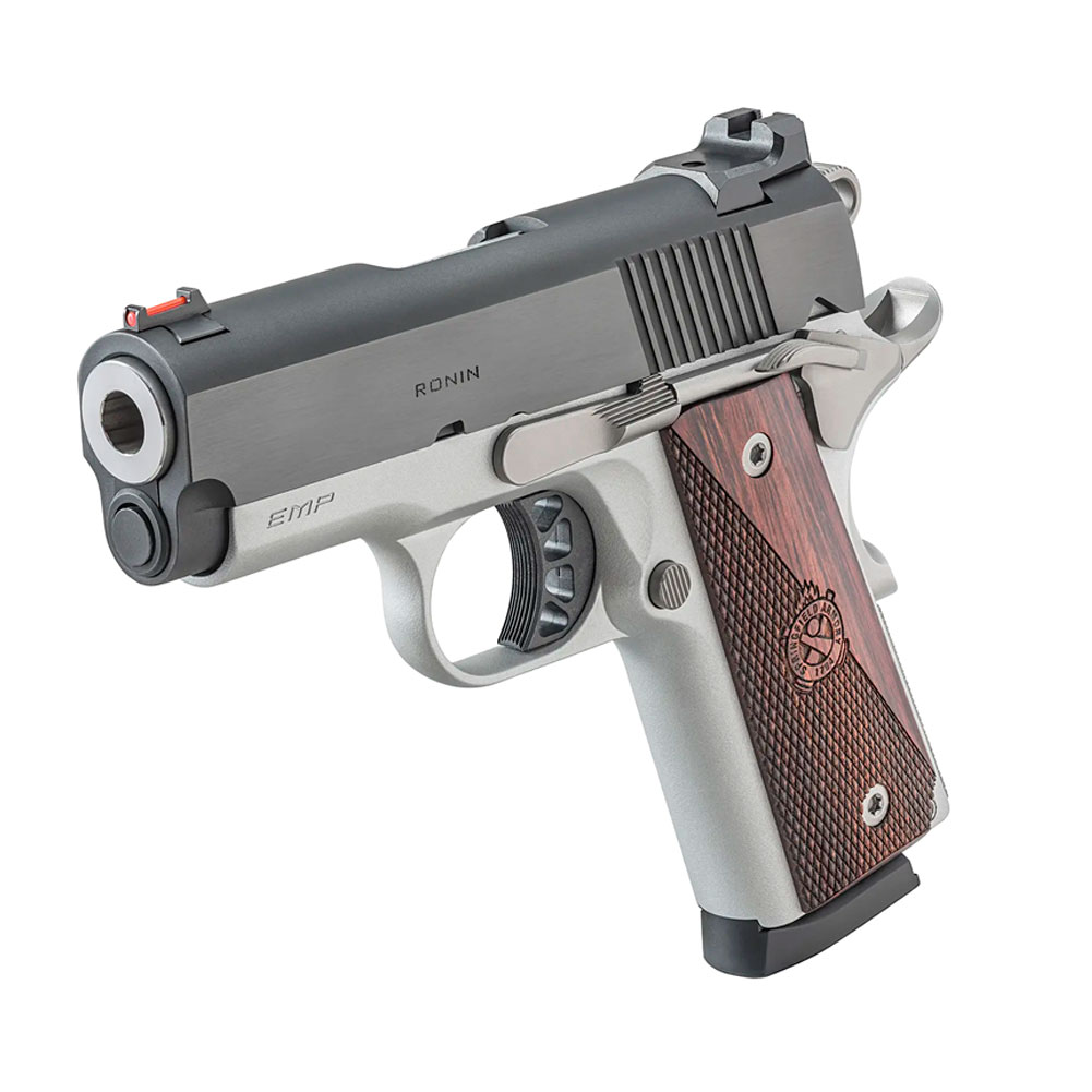 SPRINGFIELD ARMORY 1911 Ronin EMP 9mm Luger 3in 9rd Blued/Satin Pistol-img-3