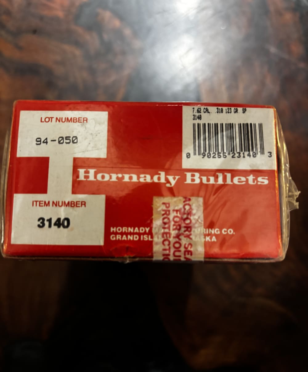Hornady 7.62cal 123gr .310 SP 500 count-img-2