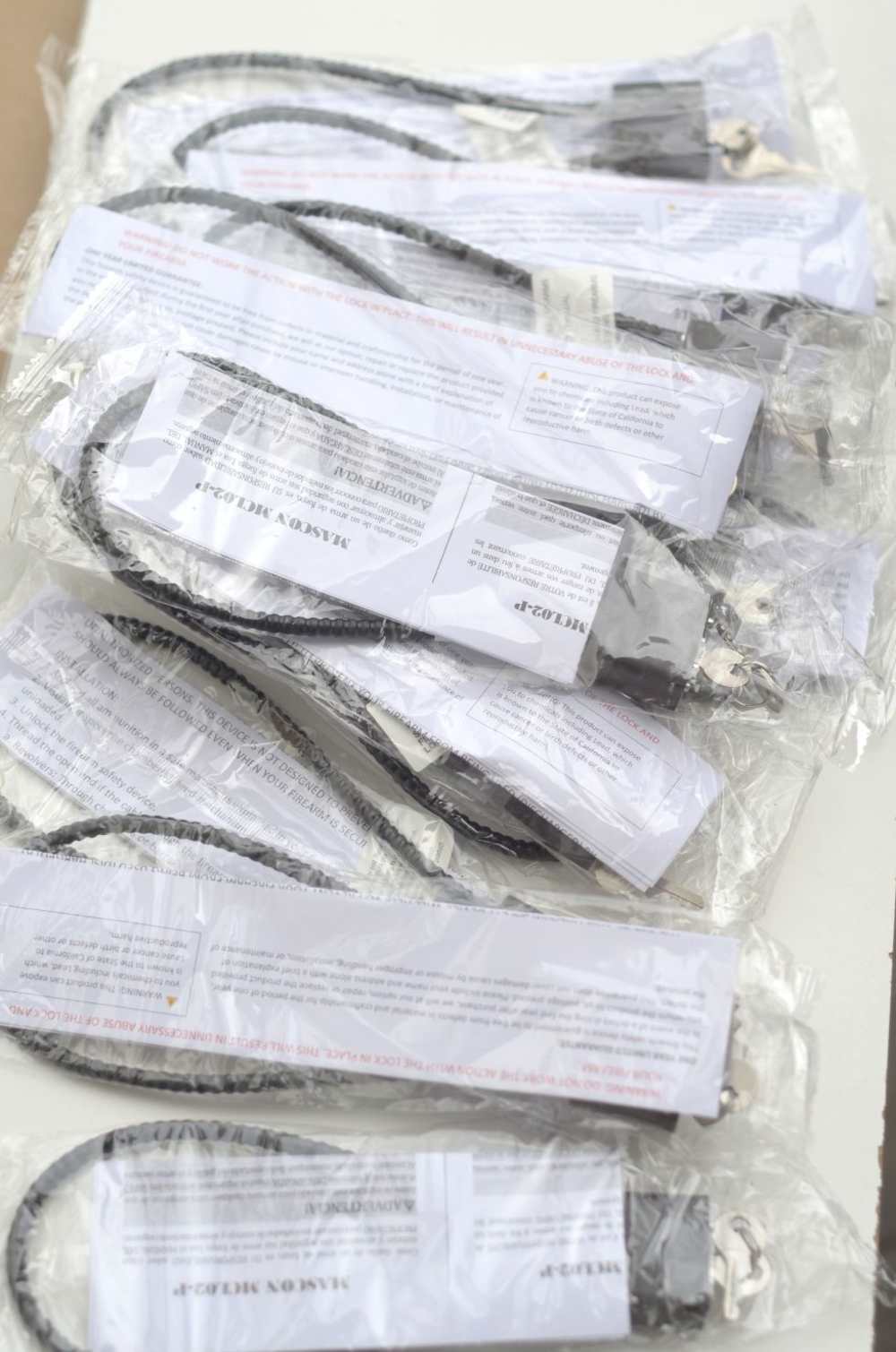 40 Sig black P320 P365 pistol locks for Glock HK Springfield-img-1