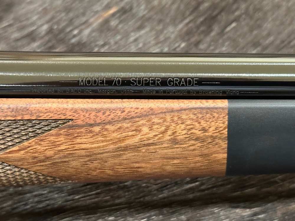 WINCHESTER MODEL 70 SUPER GRADE 270 WIN 24" GREAT WOOD, FREE SAFARI-img-6