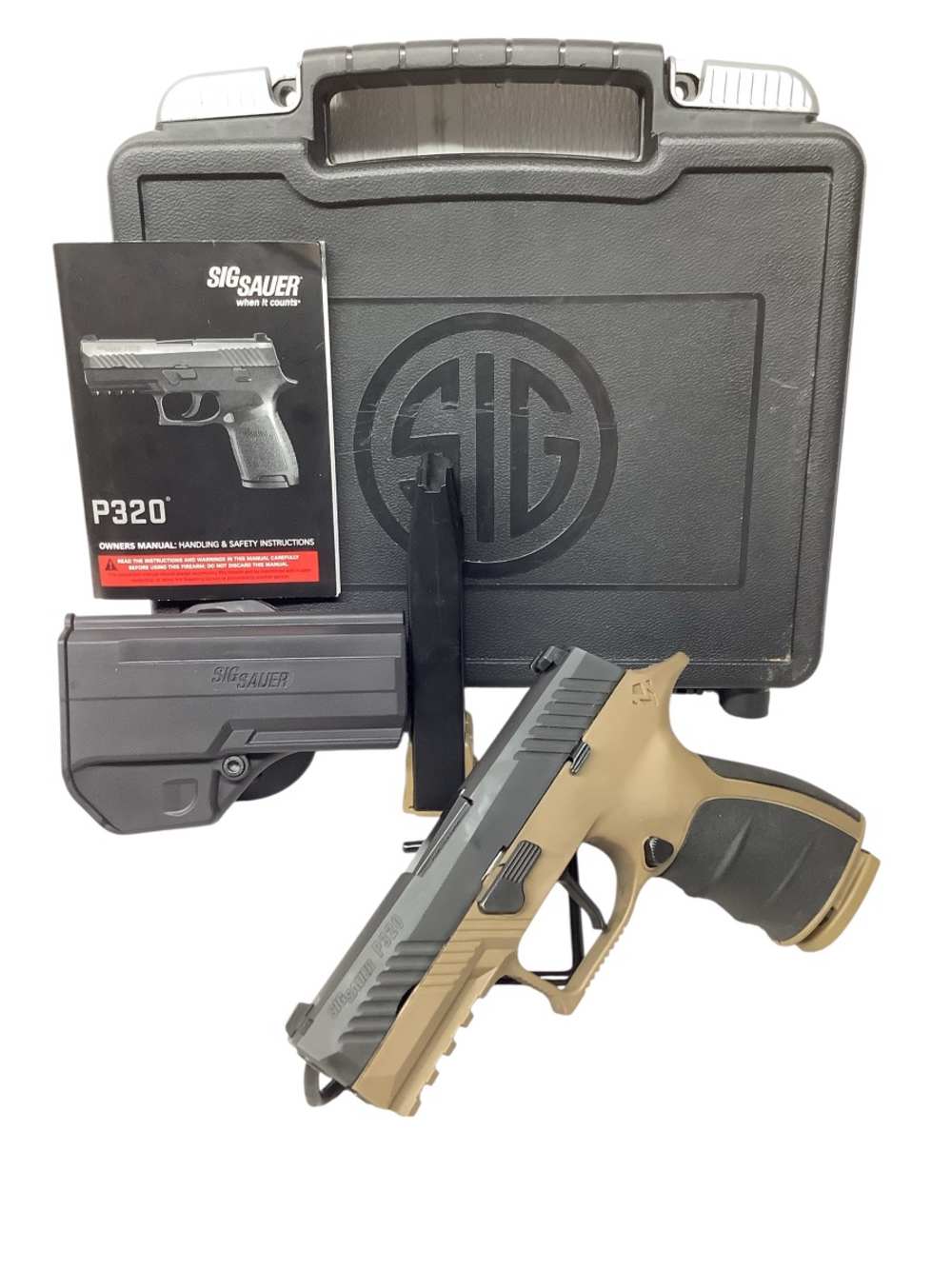Sig Sauer P320 Semi Auto 9mm Pistol GOOD!-img-0