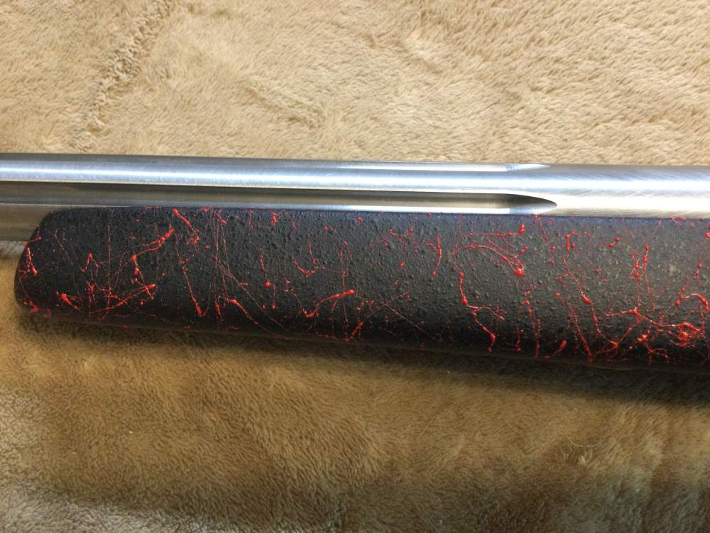 CUSTOM WEATHERBY LH MARK V RIFLE in .300 RUM Cal. W/ACCESSORIES-img-9