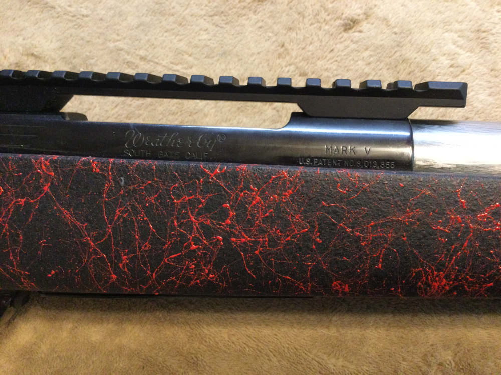 CUSTOM WEATHERBY LH MARK V RIFLE in .300 RUM Cal. W/ACCESSORIES-img-18