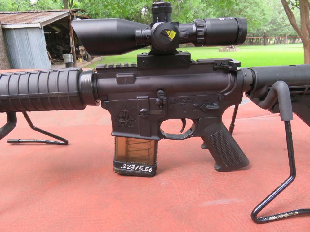 DTI-15 Sport 556/223 18" 2.5-10x40 Scope + Red Laser + Brake As New.-img-11
