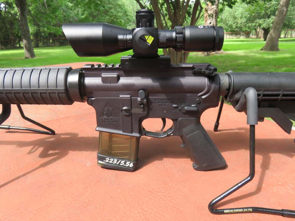 DTI-15 Sport 556/223 18" 2.5-10x40 Scope + Red Laser + Brake As New.-img-17