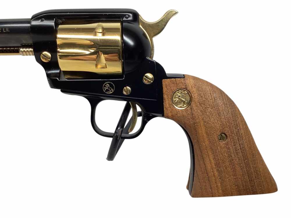 Colt Frontier Scout Single Action .22 LR Revolver VERY GOOD!-img-3