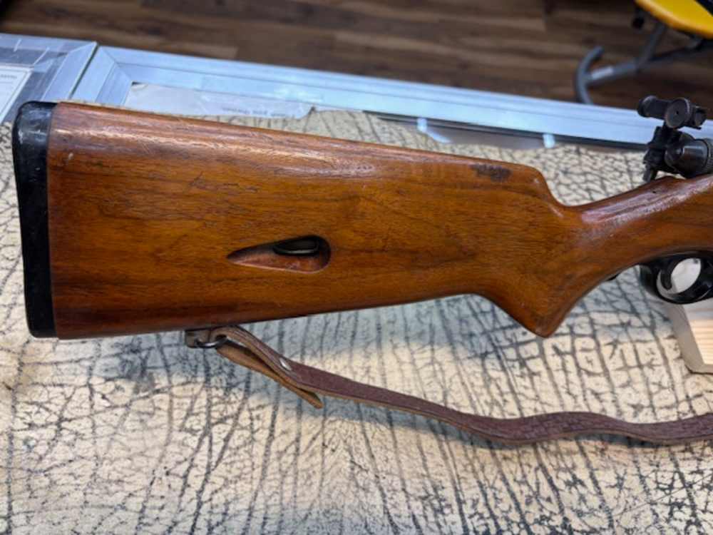 Mossberg 151 M .22 semi auto 20" barrel sling peep sight-img-7