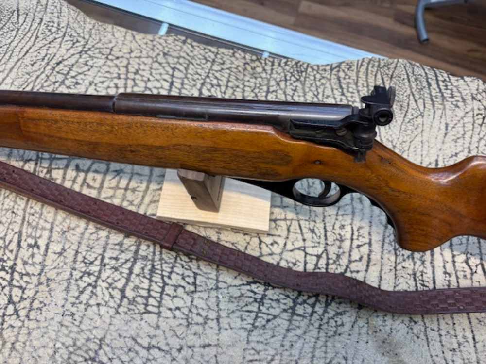 Mossberg 151 M .22 semi auto 20" barrel sling peep sight-img-5