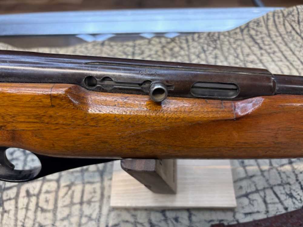 Mossberg 151 M .22 semi auto 20" barrel sling peep sight-img-6