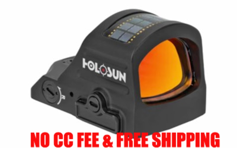Holosun HS507C-X2, Red Dot, 32 MOA Ring & 2 MOA Dot, Black -img-0
