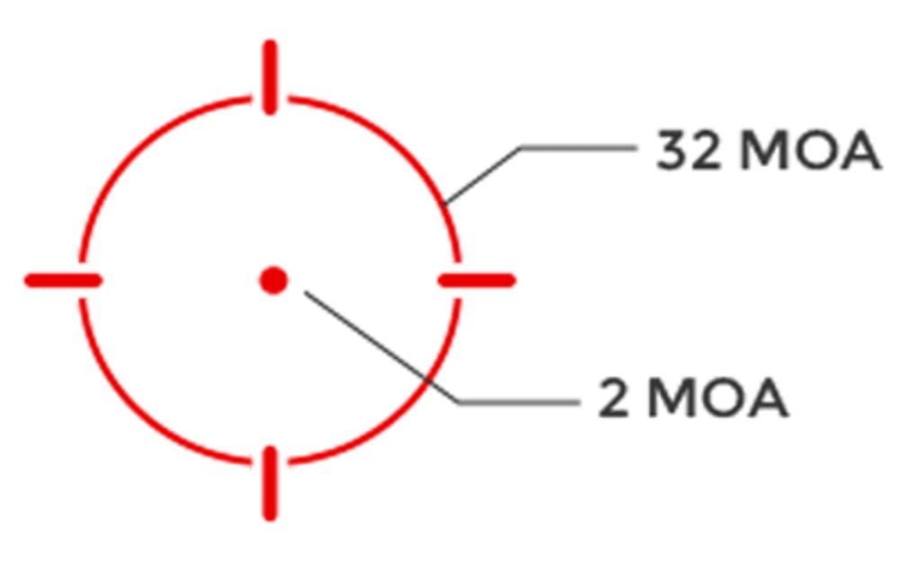 Holosun Technologies, HS507K-X2, Red Dot, 32 MOA Ring & 2 MOA Dot, Black-img-4