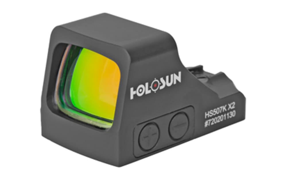 Holosun Technologies, HS507K-X2, Red Dot, 32 MOA Ring & 2 MOA Dot, Black-img-1