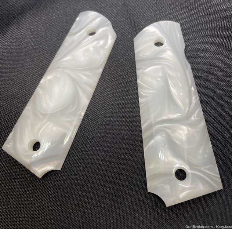 1911 WHITE PEARL ACRYLIC PLAIN-img-1