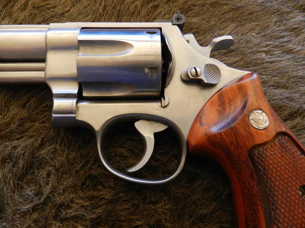 S&W Model 629-1 44 Magnum 8 3/8" Stainless 3T 99% in Box-img-2