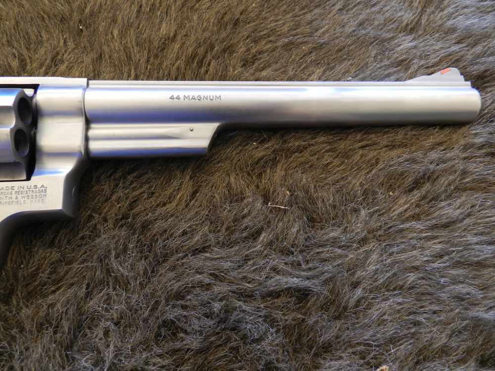 S&W Model 629-1 44 Magnum 8 3/8" Stainless 3T 99% in Box-img-7