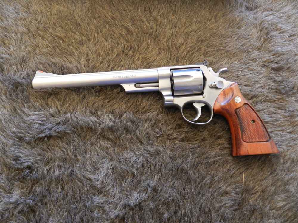 S&W Model 629-1 44 Magnum 8 3/8" Stainless 3T 99% in Box-img-0