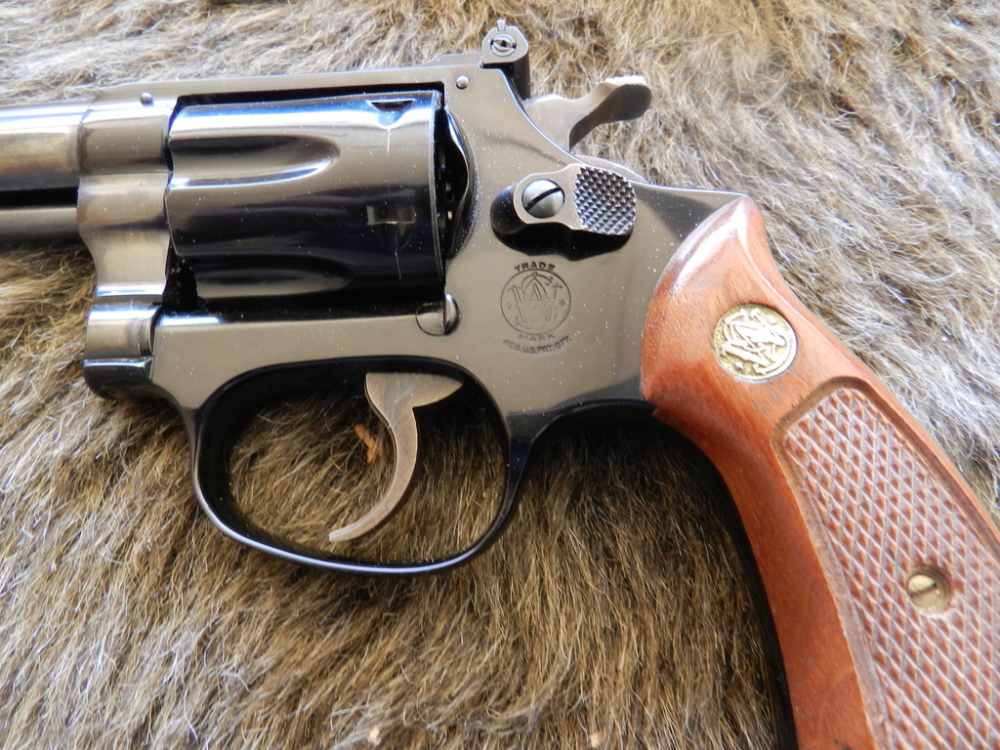 S&W Model 43 22 Caliber 3 1/2" Blue 99% in Box-img-2