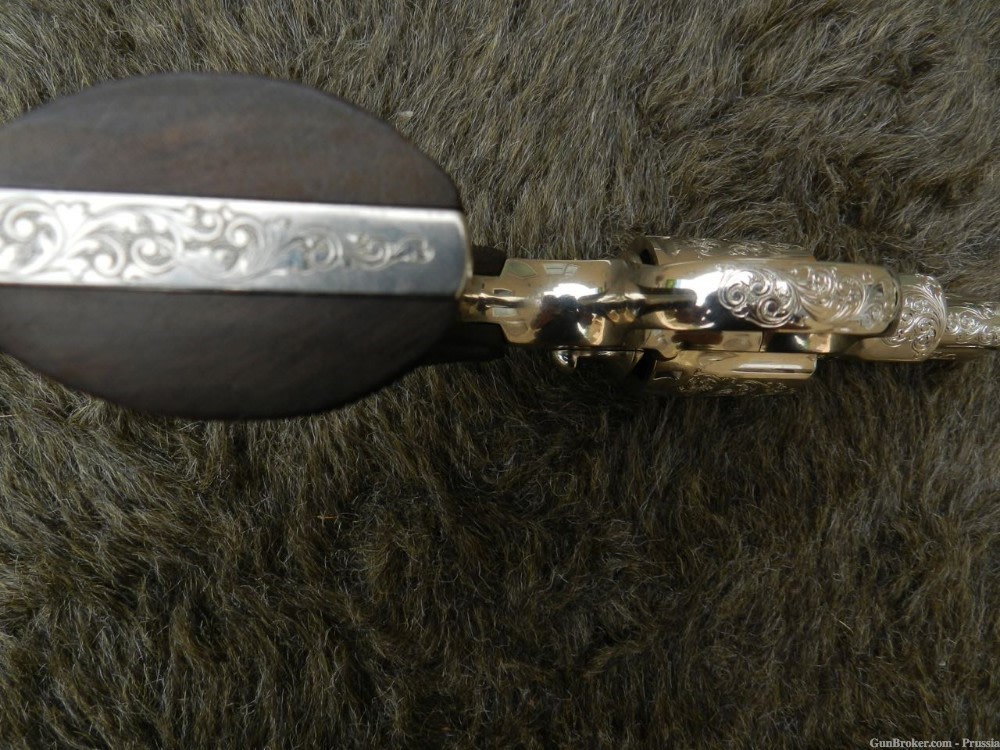 Colt Python 357 Mag 2 1/2" Nickel C Factory Master Engraved R. Burt New-img-11