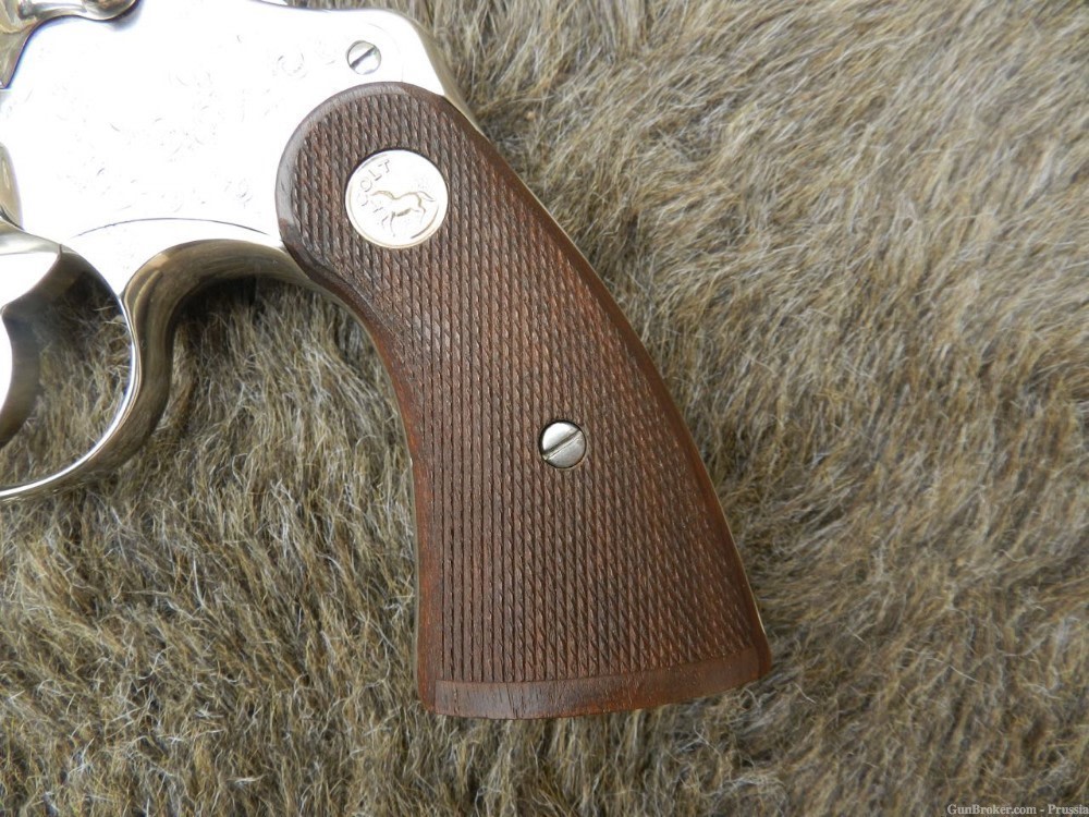 Colt Python 357 Mag 2 1/2" Nickel C Factory Master Engraved R. Burt New-img-1