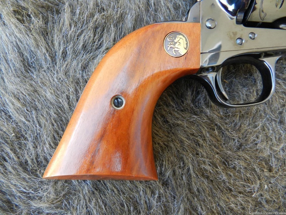 Colt SAA Buntline 150th Ann 10" Royal Blue Factory B Master Eng NIB-img-6