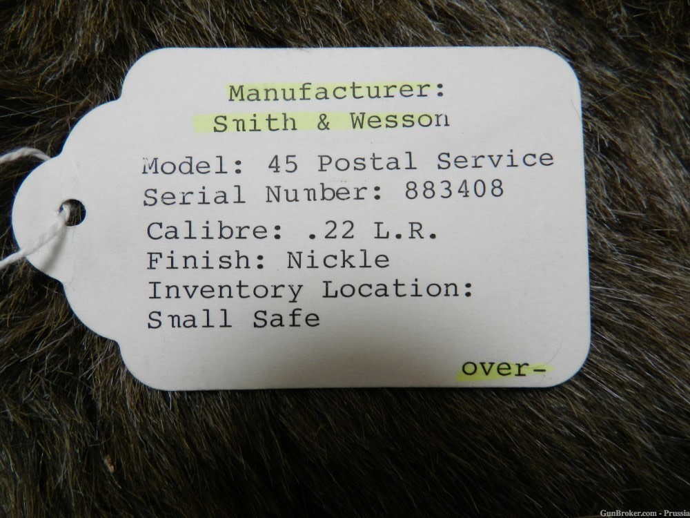 Smith & Wesson Model 45-2 22 Cal 4" Nickel A+ Factory Master Engraved NIB-img-16