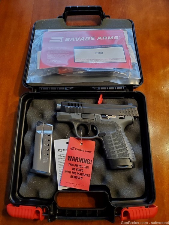 Savage Arms Stance, Gray, Manual Safety + $50 rebate-img-1