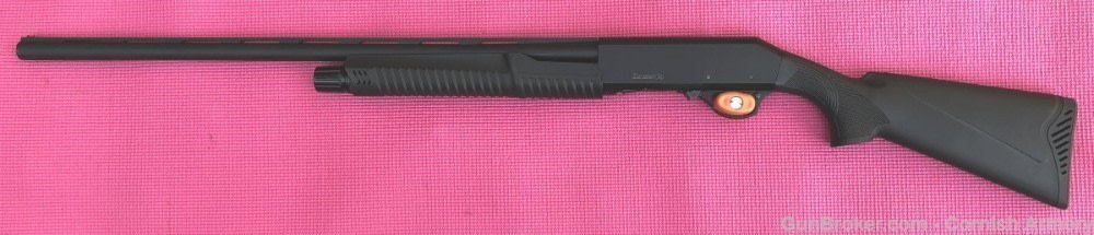 Armsco PAS 12 ga pump shotgun 28" Black Synth 3" mag, chokes-img-2