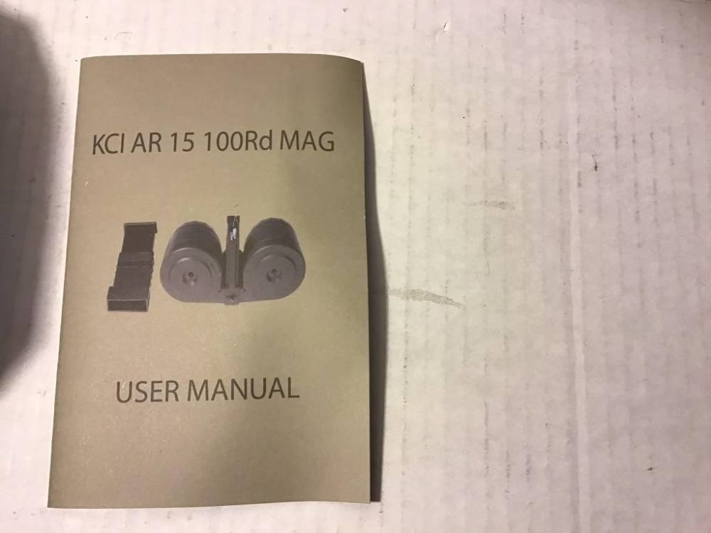 KCI AR 15 100-Round Magazine (New in Box)-img-1