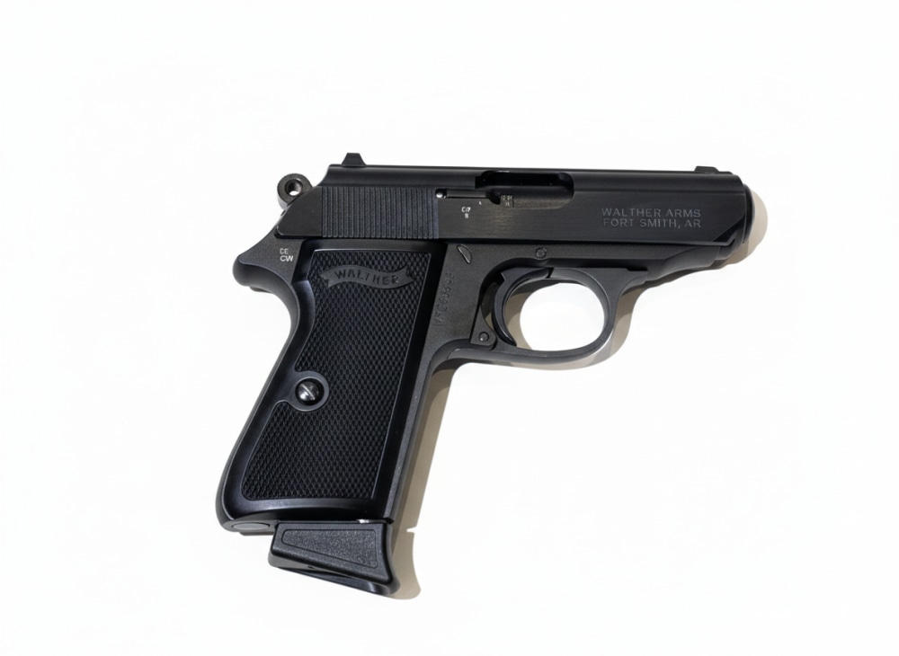 WALTHER PPK 22LR Black 10rds Rimfire Pistol Threaded ( covered ) PPKS-img-4