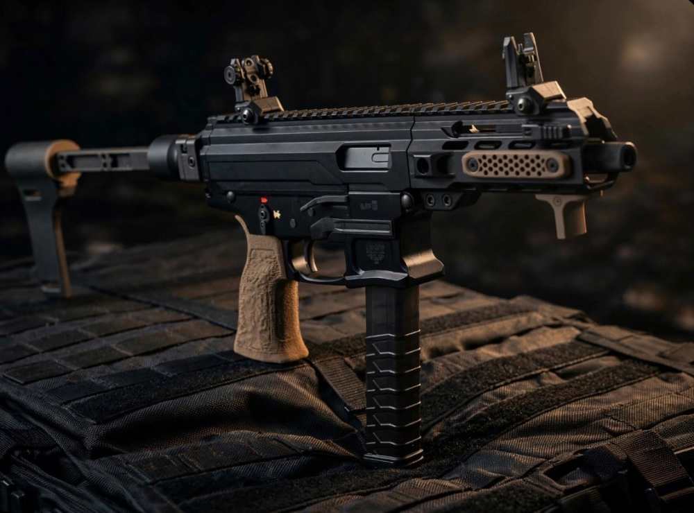Panzer Arms ARP9 Pistol|9mm PCC | Black-Bronze | Glock-pattern Magazines-img-0