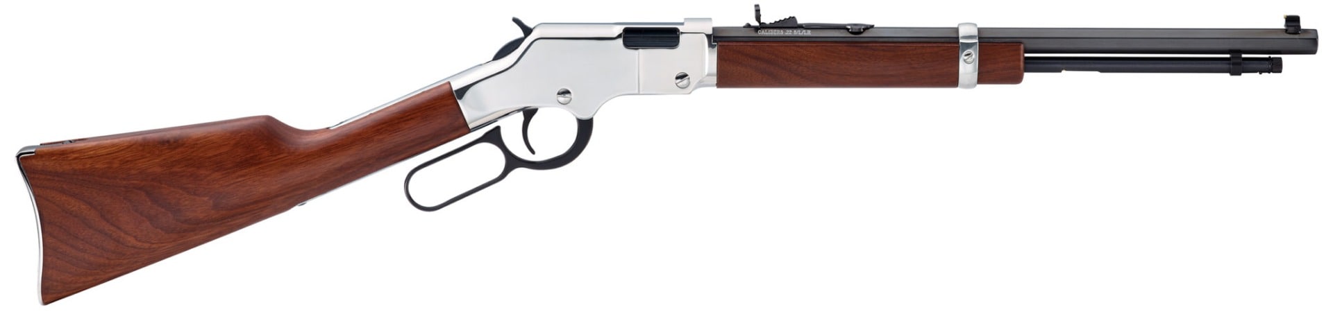Henry Golden Boy Silver Youth, 22LR/L/S, 17, 12+1 LR, Blued metal, Nickel p-img-0