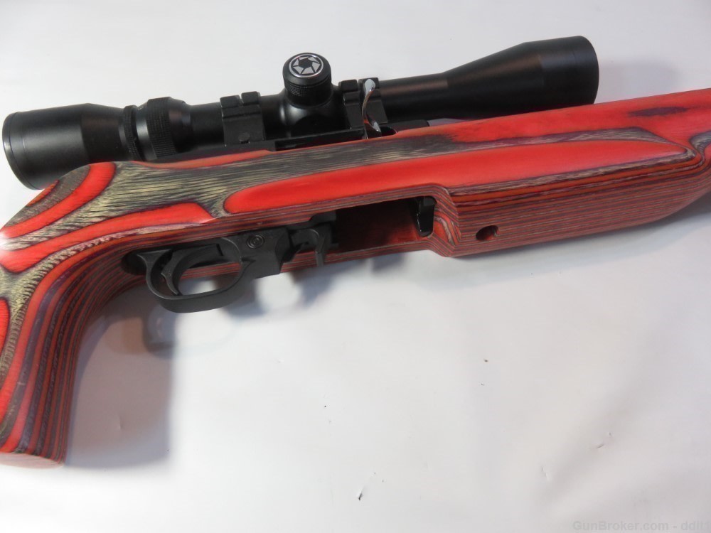 Ruger 10/22 22 LR Stainless Boyds Laminated Stock Barska 3-9x40-img-20