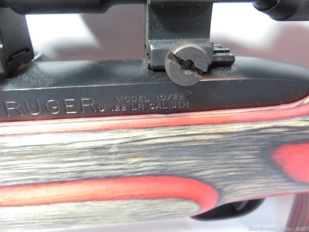 Ruger 10/22 22 LR Stainless Boyds Laminated Stock Barska 3-9x40-img-1