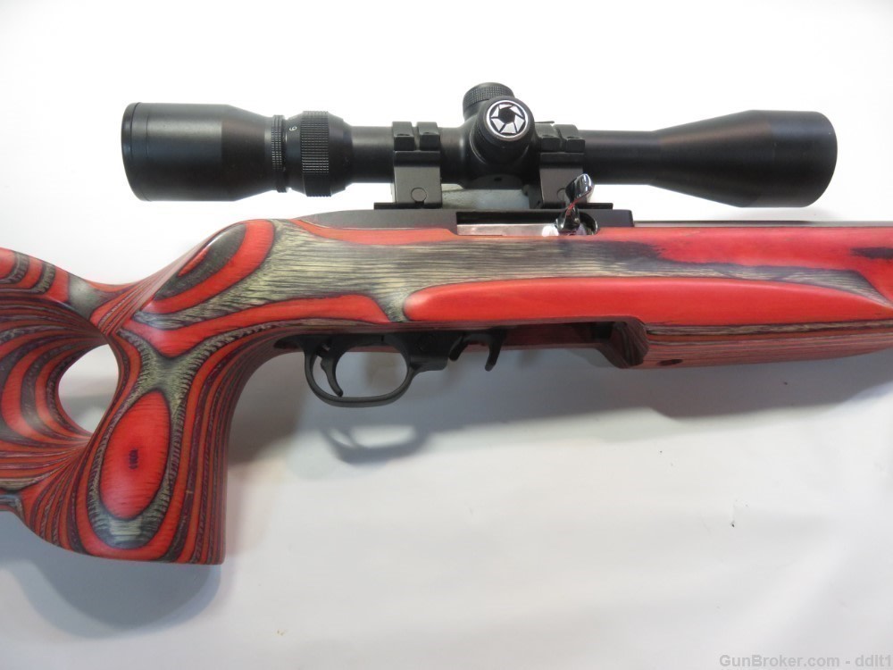 Ruger 10/22 22 LR Stainless Boyds Laminated Stock Barska 3-9x40-img-11