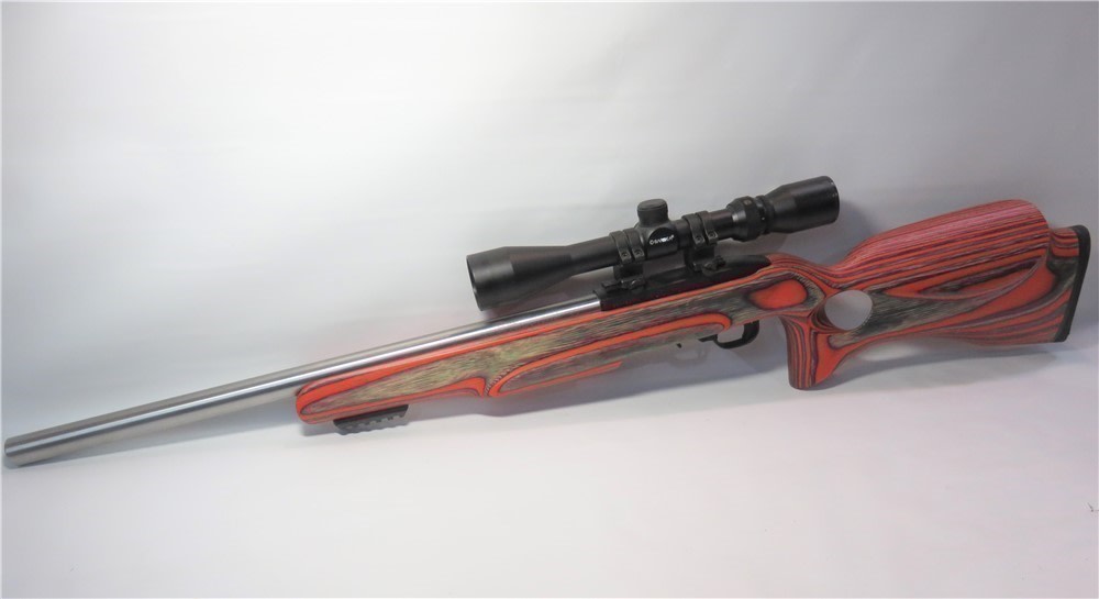Ruger 10/22 22 LR Stainless Boyds Laminated Stock Barska 3-9x40-img-0