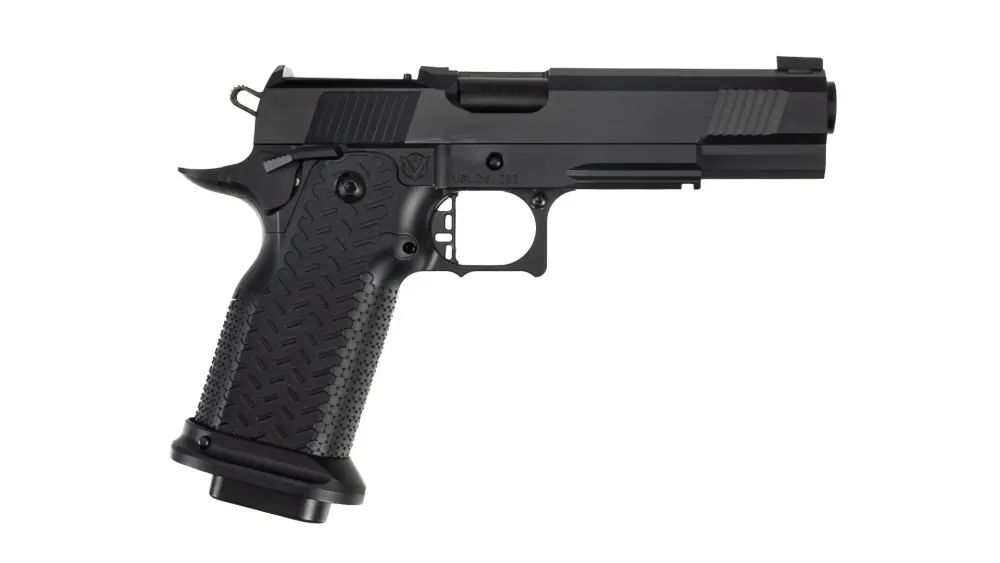 Vudoo Gun Works Priest SDC Ported 1911 9mm RMR Pistol - 5" Black-img-1