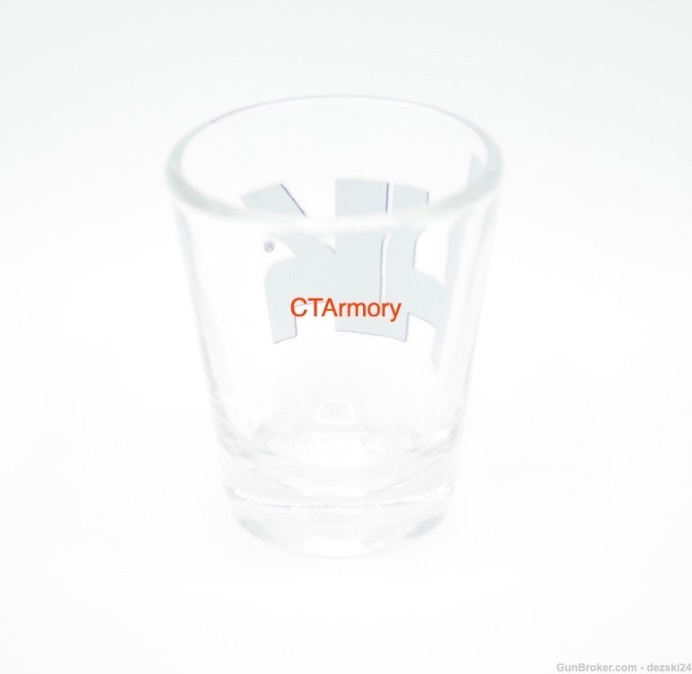 HECKLER & KOCH HK SHOT GLASS CC9 VP9 P7M8 P7K3 P9S USP MP5 416 MR556 1.75OZ-img-3