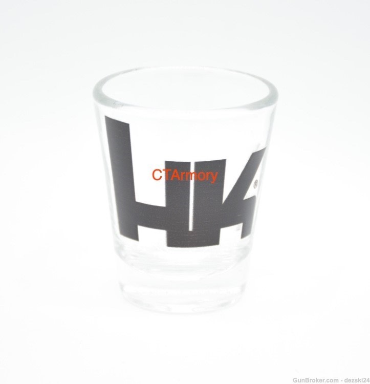 HECKLER & KOCH HK SHOT GLASS CC9 VP9 P7M8 P7K3 P9S USP MP5 416 MR556 1.75OZ-img-1