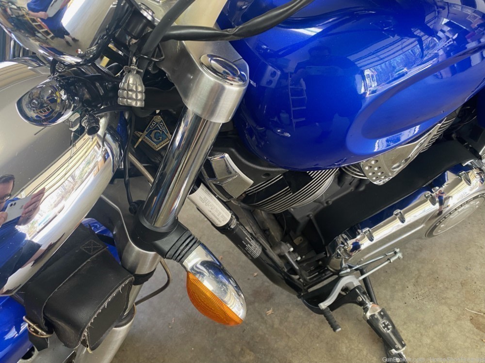 2008 Victory Vegas Limited Low Blue w/Many Extras -img-5
