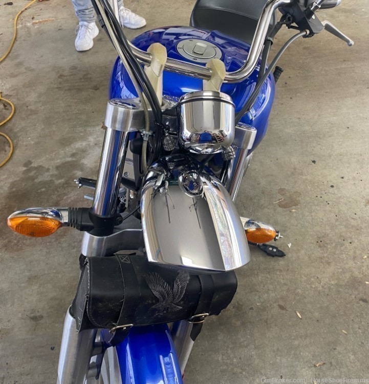 2008 Victory Vegas Limited Low Blue w/Many Extras -img-4