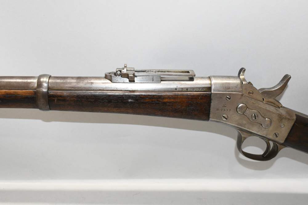 Antique Danish Model 1867/96 Rolling Block Single Shot Rifle 1874 Tang Date-img-8