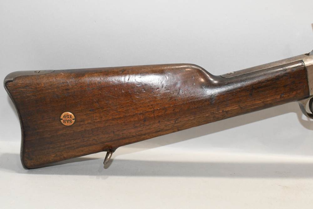 Antique Danish Model 1867/96 Rolling Block Single Shot Rifle 1874 Tang Date-img-2