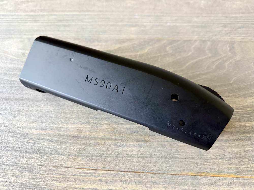 MOSSBERG 590 590A1 STRIPPED RECEIVER METAL SAFETY MATTE *NEW UNFIRED 12 GA -img-0
