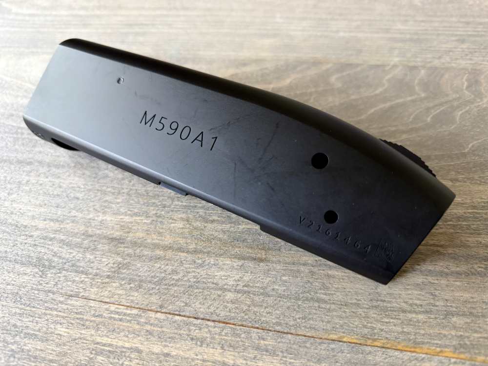 MOSSBERG 590 590A1 STRIPPED RECEIVER METAL SAFETY MATTE *NEW UNFIRED 12 GA -img-1