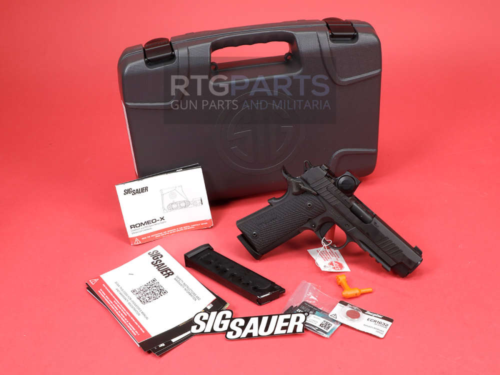Sig Sauer 1911 X-Carry 4.25" 45ACP Romeo Red Dot Black 1911XCA-45-BRX3-RXX-img-0