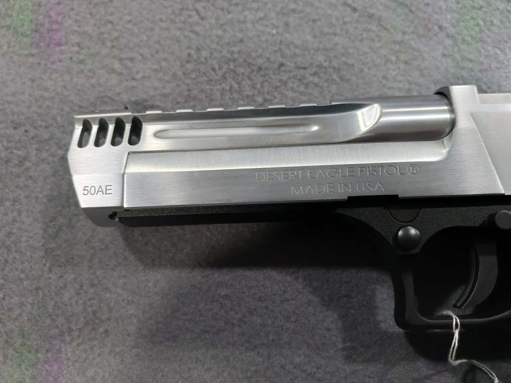 MAGNUM RESEARCH DESERT EAGLE L5 50 AE 5" BRUSHED CHROME SEMI AUTO PISTOL-img-5