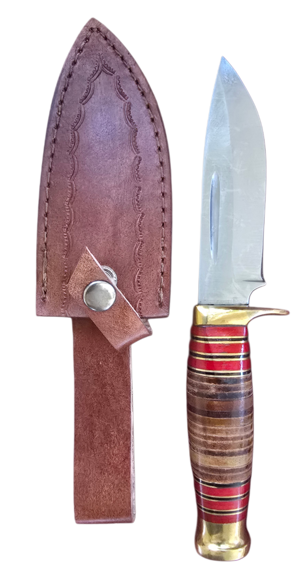 Stainless steel 10" hunting knife -img-0