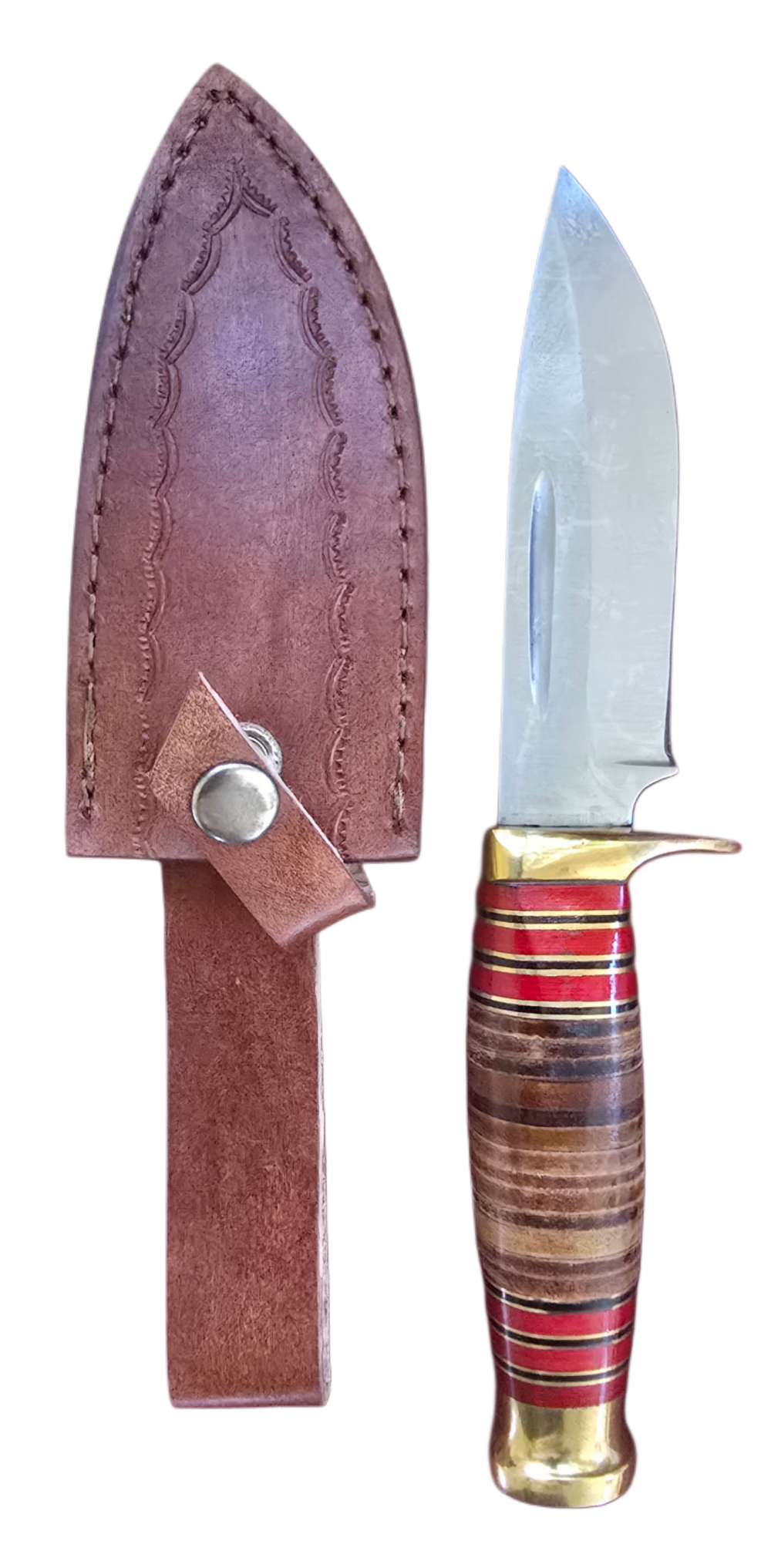 Stainless steel 10" hunting knife -img-2