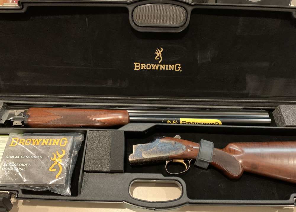 Browning Citori Sideplate GIII 12GA 28" Barrel - Case Hardened - 013622304-img-33
